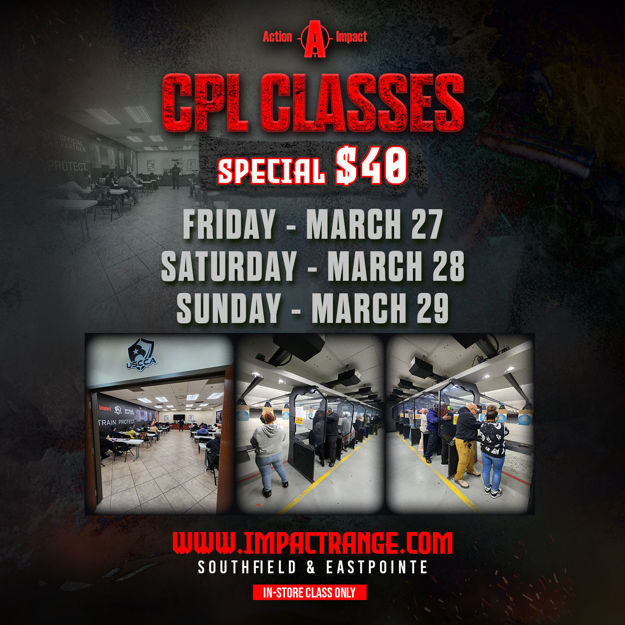 Picture of CCW/CPL Class 03/28/2026 SATURDAY. 10am-6pm Southfield