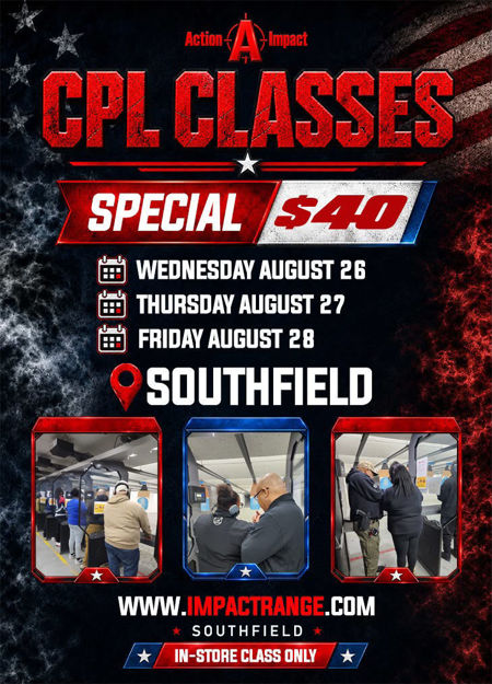 Picture of CCW/CPL Class 08/28/2026 FRIDAY 10am-6pm Southfield